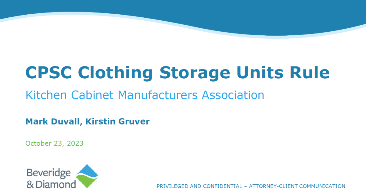 Kitchen Manufacturers Association